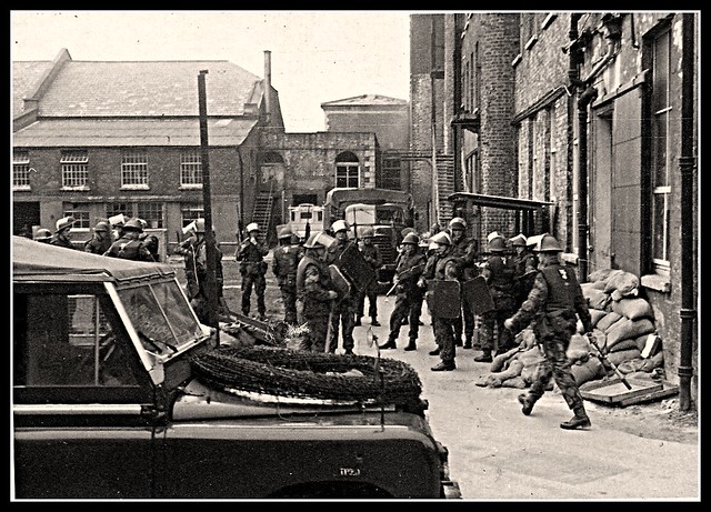 British Army soldiers in Belfast