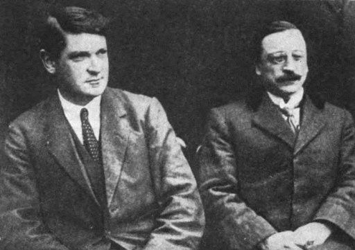 Picture of Michael Collins and Arthur Griffith