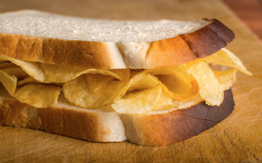 A crisp sandwich