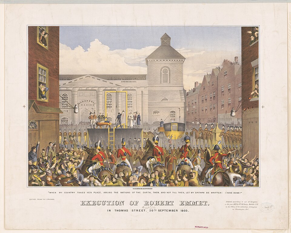Execution of Robert Emmet in Thomas Street, 1803