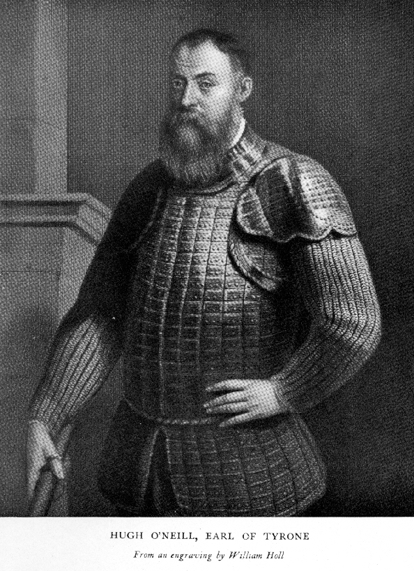 Engraving of Hugh O'Neill, Earl of Tyrone