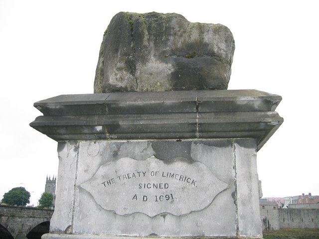Treaty Stone in Limerick