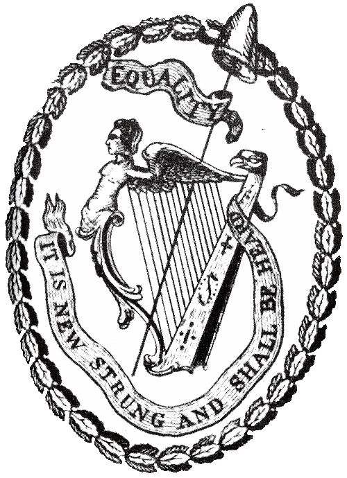 Symbol of the Society of United Irishmen.