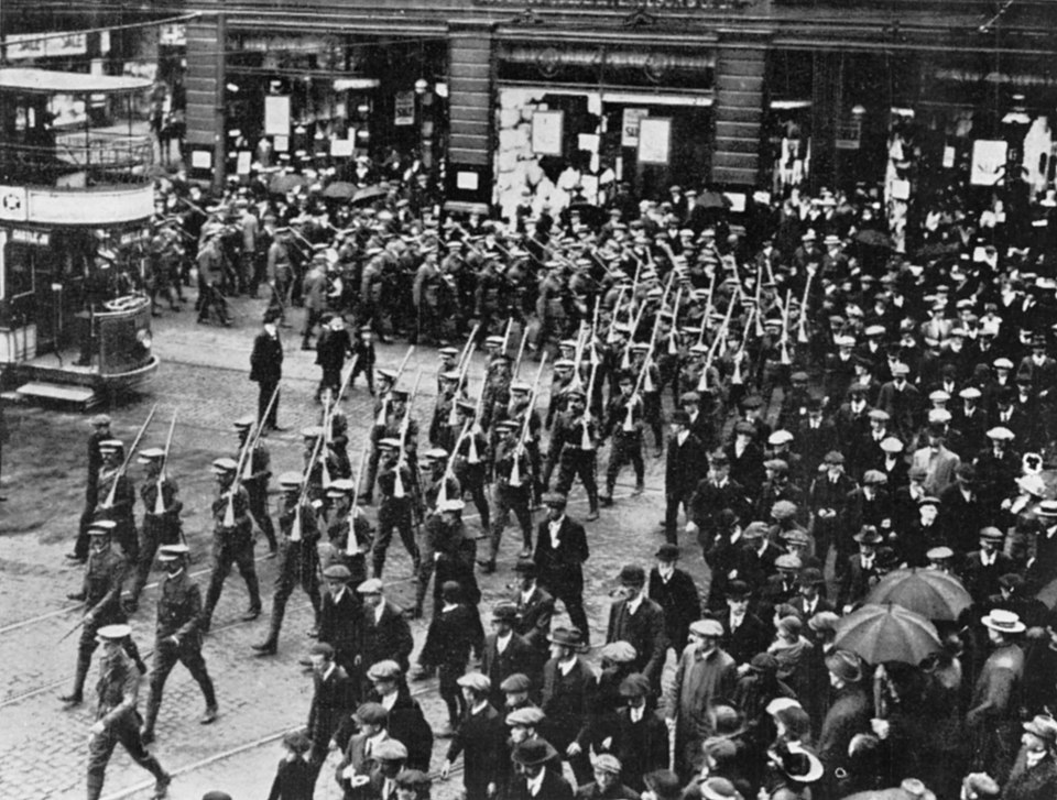 The Ulster Volunteer Force, Belfast, Northern Ireland, 1914